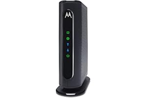 ‎MOTOROLA MOTOROLA 8 x 4 Kabel-Modem, Modell MB7220, 343 Mbit/s DOCSIS 3.0, zertifiziert von Comcast XFINITY, Time Warner Cable, Cox, BrightHouse und mehr (nicht kabellos)