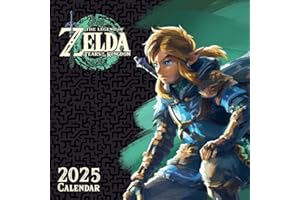 DANILO PROMOTIONS LTD Nintendo – The Legend of Zelda – Die Legende von Zelda 2025 – Wandkalender: Original Danilo-Kalender [Mehrsprachig] [Kalender] (Wall-Kalender)