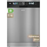 Dishwasher D6 Free Installation 60 cm &ndash; Class B High Efficiency, 15 Place Settings, 8 Programs, Automatic Opening, UV Light a