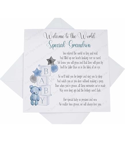 WHITE COTTON CARDS WB301-MY Carte De Vœux Faite Main