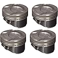 Genuine OEM 23041-2B600 Engine Piston & Pin Assembly 4 PCS Set / 230412B600 for Hyundai Accent 12-19 Veloster 12-17 Kia Soul Rio 12-17