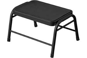 Premier Housewares Marchepied Métal Noir 25 x 43 x 35 cm