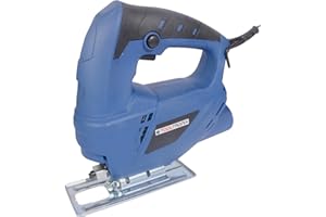 ToolTronix 350w Electric Jigsaw Jig Saw with Wood Metal Plastic Cutting Blades