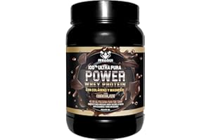 FERAGUI PHARMA 100% Power Whey Protein | 43 gr de Proteina Pura por toma + Colágeno + Magnesio | Aumenta el crecimiento muscular | Entrenamientos intensos | Máxima asimilación | Protege las fibras musculares | 1 kg