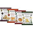 Primadeli - Taste Adventure - Pizzeria Bites, Tomato & Oregano Bites, Truffle Bites, Rosemary Bites - Vegan - (Variety Box) - 25g x 24 bags (25g (Pack of 24), Variety Box)
