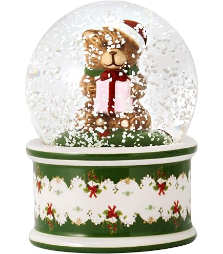 SV Werder Bremen Schneekugel Mit Gartenzwerg & Schaf – Ca. 6,5 X 6,5 X 8 Cm, Grüner Sockel, Inkl. Lesezeichen
