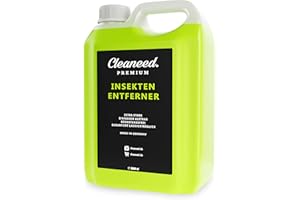 ‎CLEANEED Cleaneed Premium Insektenentferner 3L zum Nachfüllen – Made in Germany – Extra stark, Rückstandsfrei, Garantiert Lackverträglich, Einfacher Auftrag