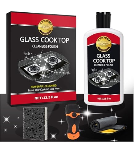 Hob Brite Ceramic Hob Cleaner For Glass, Induction & Electric Hobs