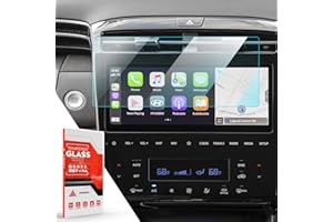 ASZSK Folia ochronna na wyświetlacz do Hyunda-i Tucson NX4 2021-2023 2024, 10,25" nawigacja szkło hartowane folia ochronna, 10,25 cala Infotainment System GPS ekran dotykowy akcesoria
