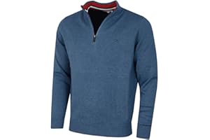 Calvin Klein Sweter meski 2025 Campus 1/2 Zip All Season Easy Care