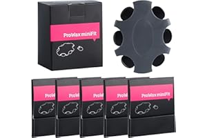 VICONELISE Hörgeräte Cerumenfilter für Oticon ProWax MiniFit, ProWax MiniFit Ersatz-Wachsschutzfilter mit 6 Werkzeugen und 6 Filtern (5 Pack/30 Stück)
