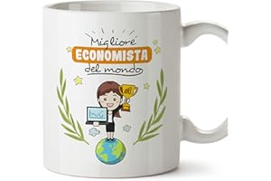 MUGFFINS Tazza Economista (Migliore del Mondo) - Idee Regali Originali Economia