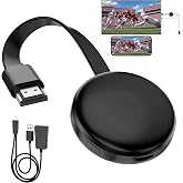 Miracast Wireless HDMI Adapter, HD Wireless Display Dongle, 2.4G &amp; 5G WiFi Display Adapter Compatible with iOS, Android, Wind