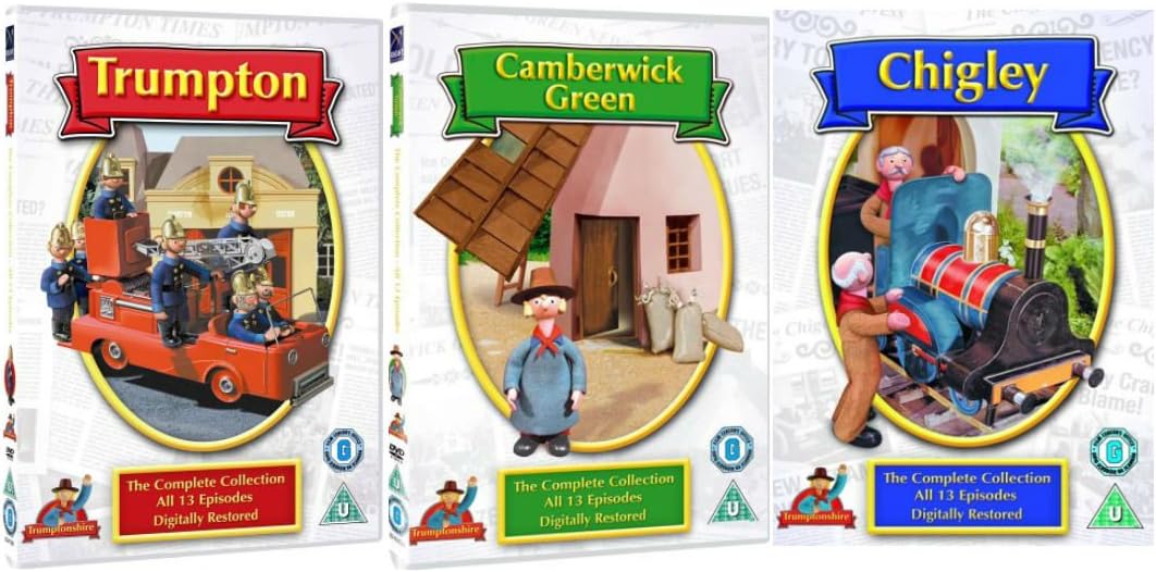 Trumpton Complete DVD Collection Set - Trumptonshire : Trumpton / Chigley / Camberwick Green