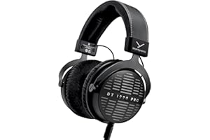 beyerdynamic DT 1990 PRO MKII Over-Ear-Studiokopfhörer in schwarz. Offene Bauweise, steckbares Kabel