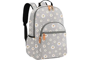 Leaper Water-Resistant Floral School Backpack Travel Bag Bookbags Women Satchel