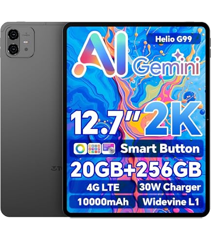 TECLAST T65 MAX Android 14 Tablet 13 inch [2025], Helio G99 Octa