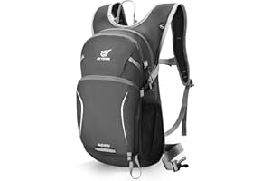 SKYSPER Mochila 20L Mochila de Senderismo Mochila de Caminhada con Diseño Ergonómico y Transpirable para Hombres y Mujeres para Excursiones Viajes Ciclismo