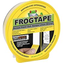 Cinta Adhesiva FrogTape Multisuperficie Verde - 24mm X 41.1m, Despegable Y Resistente