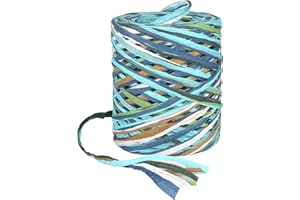 ‎G2PLUS G2PLUS 80 M Bast Band Geschenkband, 6 Ply Handwerk Raffia Paper Schnur, Craft Verpackung Papier Bindfäden