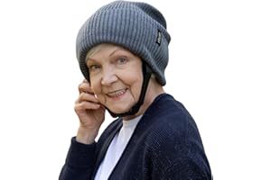 Ribcap Lenny Casco Protettivo di Grado Medico | Grigio | Casco Morbido per Epilessia | Casco Protettivo per Convulsioni