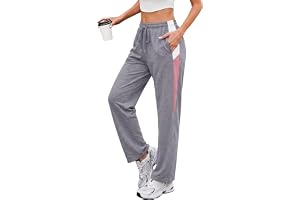 Litherday Joggingbyxor för kvinnor med raka ben, joggingbyxor för damer