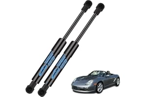 Koaudb 2X Front Bonnet Gas Struts for Porsche 911 Boxster 986 1997-2005 Car Bonnet Struts Gas Springs Lift Support Front Hood Strut Replace #99651155101