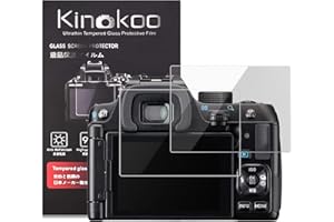 kinokoo Pentax Osłona ekranu KF, folia ze szkła hartowanego 0,25 mm, do aparatu cyfrowego Pentax KF/K-F, krystalicznie czysta, bez pęcherzyków powietrza, odporna na zarysowania, 2 szt