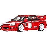 Hot Wheels Mitsubishi Lancer Evolution VI Car Culture 1:64 &ouml;l&ccedil;ekli, JKF19 | Thrill Climbers 1:64 &Ouml;l&ccedil;ekli Oyuncak Araba, Real 