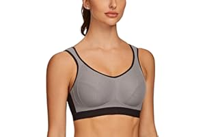 AGONVIN Extreme Control Sujetador Deportivo para Mujer Sin Relleno