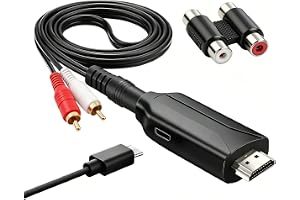 Hdmi Arc-ljudutdragare till 3,5 mm Stereo, 192kHz Arc-till-Rca-omvandlare