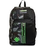 Seven ZAINO Scuola Bambino ADVANCED - HALF BLACK - Tasca porta borraccia :  Amazon.it: Valigeria