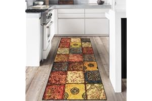 LYYK Tappeto, passatoia da cucina, lavabile, 7,5 mm, di alta qualità, antiscivolo, durevole, per corridoio e soggiorno