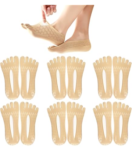 Lot De 3 Paires De Chaussettes De Course Femme - Anti-ampoules, Respirantes, Tailles 37-40 - 7