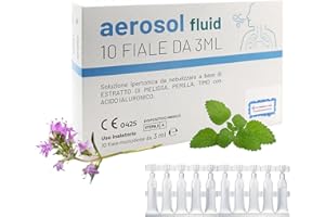 DR. CORRADINI BIO - HEALTH Dr. Corradini® Soluzione Fisiologica per Lavaggi Nasali con Acido Ialuronico Melissa Perilla e Timo Aerosol Lavaggio Nasale Adulti Bambini 10 Fiale