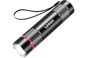 Taschenlampe LED Aufladbar, Zoombare Klein Taschenlampen Kinder, Mini Flashlight Wasserdicht Taktische Handlampe für Camping 