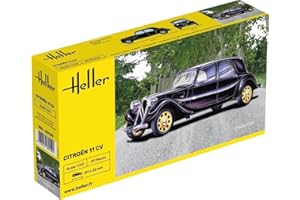 PIPPI LANGSTRUMPF Heller 80159 - Modellino da Costruire, Auto Citroen 11 CV, Scala 1:43 [Importato da Francia]
