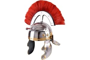 BATTLE-MERCHANT Casco centurión Romano con penacho