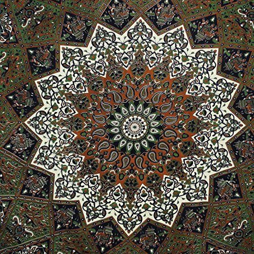 Bohemien Tapisserie Wandbehang Hippie Tapisserien Mandala Raumteppich Dekor v… - 4