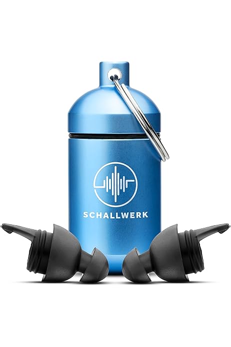 Tappi Per Le Orecchie Schallwerk Music+ - Per Concerti E Feste, Suono Chiaro E Protezione Dal Rumore