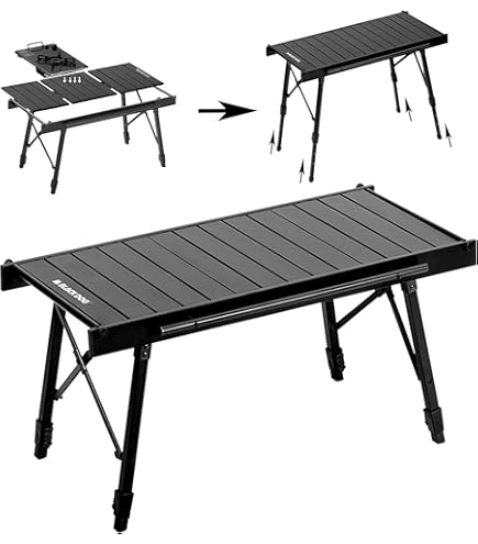Snow Peak Entry IGT Table One Size brown : Amazon.ae: Sporting Goods