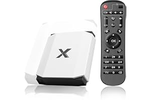 DREAMFYRE 4K Android Box TV 4GB RAM 32GB ROM, Android TV Box 4K UHD, Smart TV Box Support Dual-Band WiFi2.4G/5G, Bluetooth 5.0,TF Card, HDMI