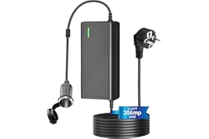 AUCARAUTO 240W/20A/3.54M KFZ Netzadapter, Spannungswandler 230V auf 12V mit Zigarettenanzünder Steckdose, Adapter für Auto Kühlbox Geeignet, Autostaubsauger und andere Autogeräte C20