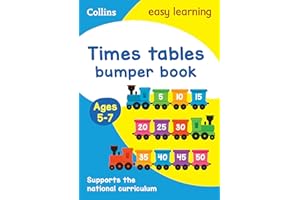 Times Tables Bumper Book Ages 5-7: Ideal for home learning