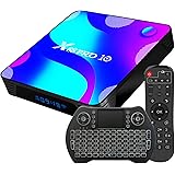 TV Box Android 11.0, Support Smart TV Box 4K 3D [4GB 64GB] RK3318 Quad-Core 64bit Cortex-A53 Wi-FI 2.4G/5G avec Mini Clavier 