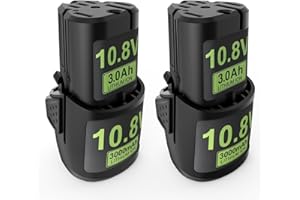 DREAMDASH 2X 10.8V 3Ah Batterie de Remplacement pour Stihl Batterie AS2, Convient pour GTA26 GTA40 HSA26 HSA30 HSA40 FSA30 ASA20 SEA20 RCA20 KOA20 BGA30