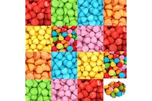 NILLKANTH Sugar Coated Paint Balls Marshmallow Sweets - Colourful Pick n Mix Marshmallow (225g, Mixed Paint Ball Marshmallow)