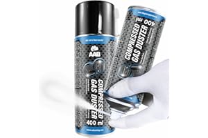 ‎AABCOOLING AABCOOLING Kältespray Reiniger 400ml, Druckluftspray, Icespray für Schnelles Einfrieren, Einfaches Abkühlen von Mechanischen und Elektronik Teilen, Eisspray, Kühlspray, Kühler, -50°C