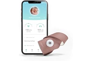 Owlet Smart Sock 3 - Babymonitor con Misurazione dei Valori di Ossigeno e Frequenza Cardiaca (0-18 mesi)