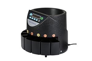 OldFe Contamonete Conta Monete Euro 200 Monete Al Minuto Separatore Monete (monete)